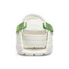 Sankuanz x Crocs Clog Wit Groen Unisex Sneakers 206900-100