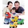 Transformable And Reversible School Bus Toy For Kids
