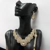 Fashion Versatile Bridal Suit Necklace, Women'S Simple Diamond Jewelry