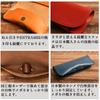 ENTRAMBI Tochigi Leather Round Flap Eyeglass Case, Genuine Leather, Stylish, for Men and Women, Made In Japan (Camel)