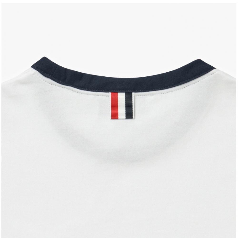 Tom Brown FjS075a 00042 100 ContraSt Trim Women S Short Sleeve Tee