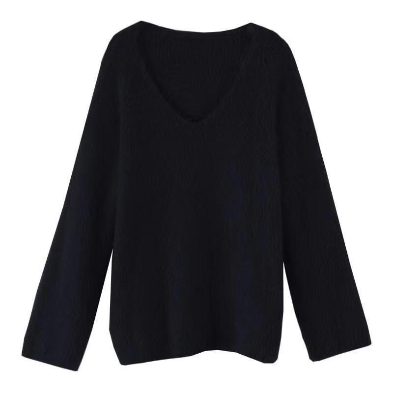 Autumn/Winter Korean-Style Mink Pullover: Cozy, Loose, and Stylish Sweater