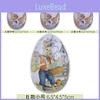 Colorful Easter Decoration Iron Egg Creative Rabbit Surprise Tin Box For Kids