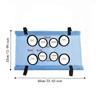 Non-Slip Pet Bathing Stand Cloth Replaceable Accessories Pet Washing Rack Cloth  Nail Trimming