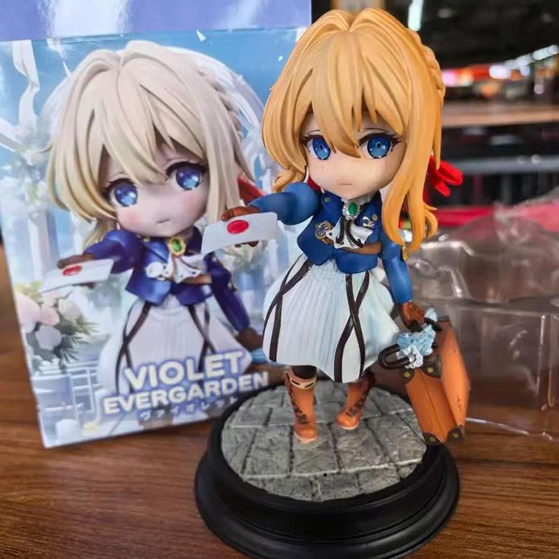 

Kawaii Violet Evergarden Anime Figure Model Toys Ornament Collection Host Decoration 18Cm Pvc Girls Birthday Gifts