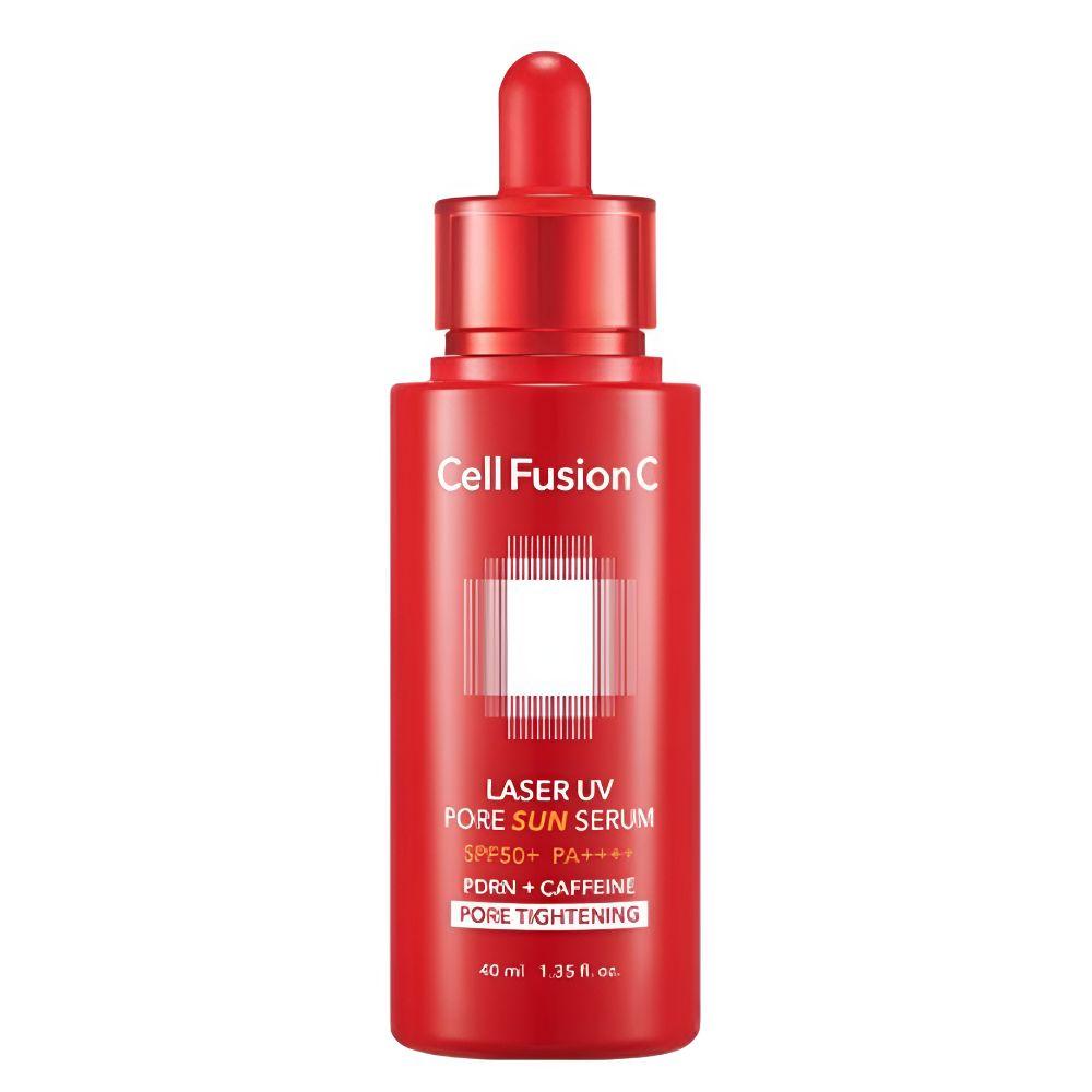 Cell Fusion C Laser UV Pore Sun Serum SPF50+ PA++++ Pore Blurring Hydrating Sunscreen 40ml