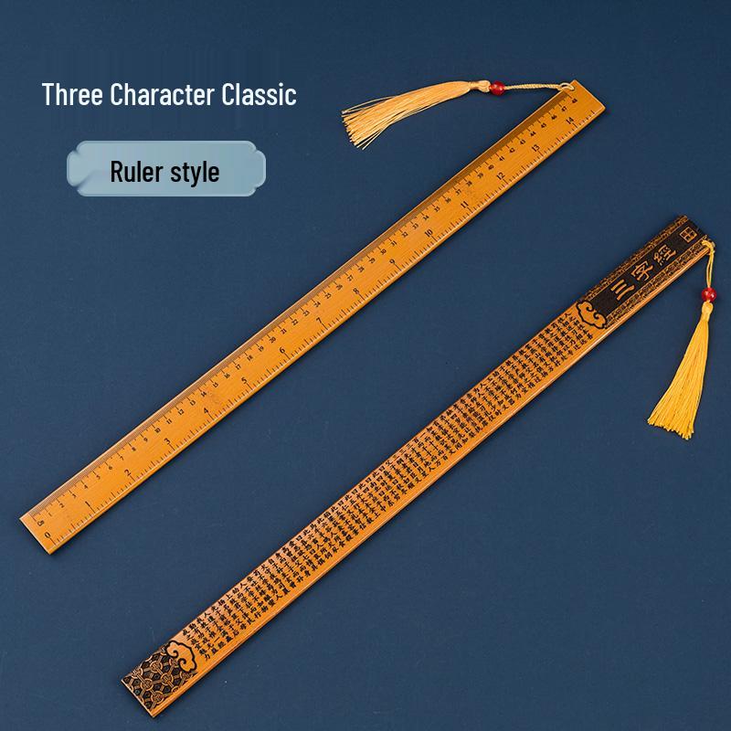 Bamboo Soft Ruler: Children's Teaching Stick for Family and Classroom Discipline
