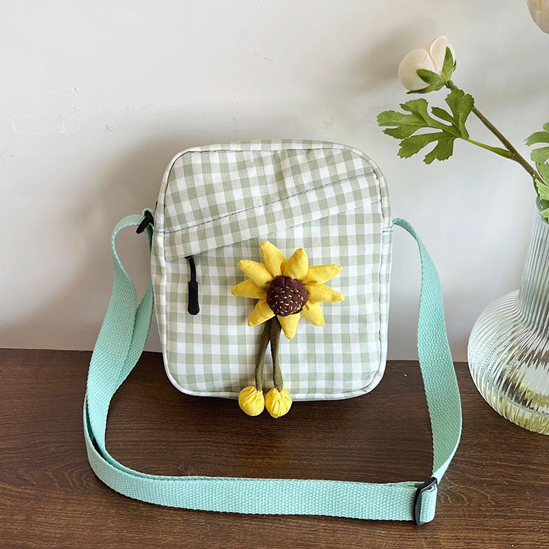 Chic Ins Fashion Small Square Crossbody Bag For Students In Vibrant Colors