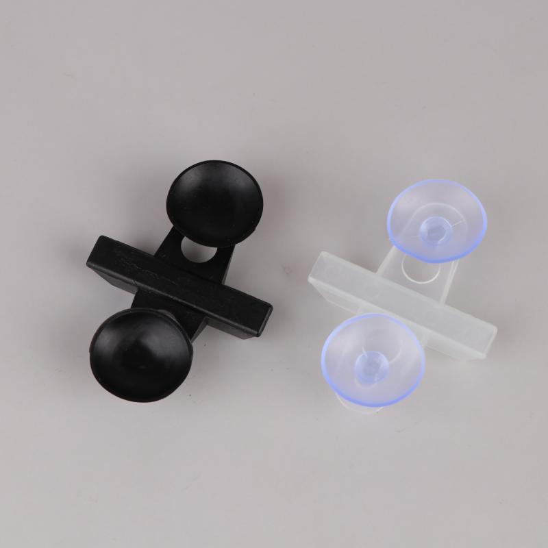 10Pcs Aquarium Isolation Plate Fish For Tank Divider Clip Black Suction Cup Dividers Holder Bracket Plastic Sheet Holder