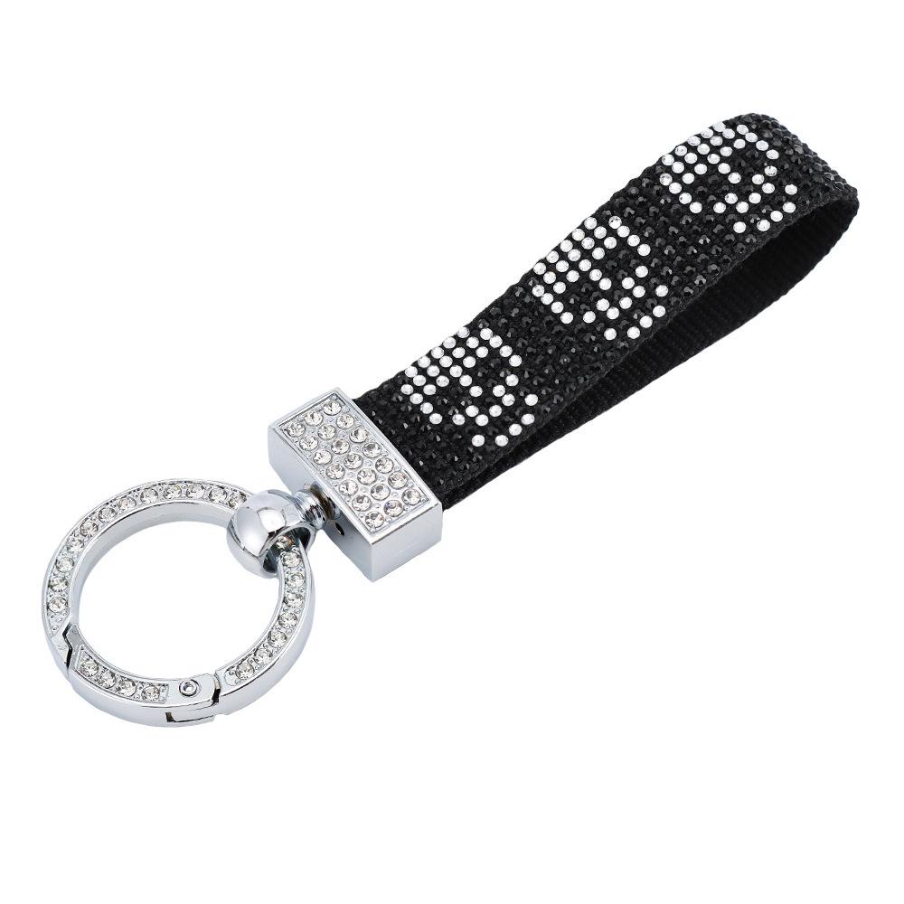 Halloween Rhinestone Handwoven Bag Keychain - European & American Style