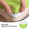 Protectores de Colchón 100% Impermeables Sábanas Bajeras Ajustables para Cama Articulada con Banda Elástica Tamaño Individual Doble King 140/160/180x200