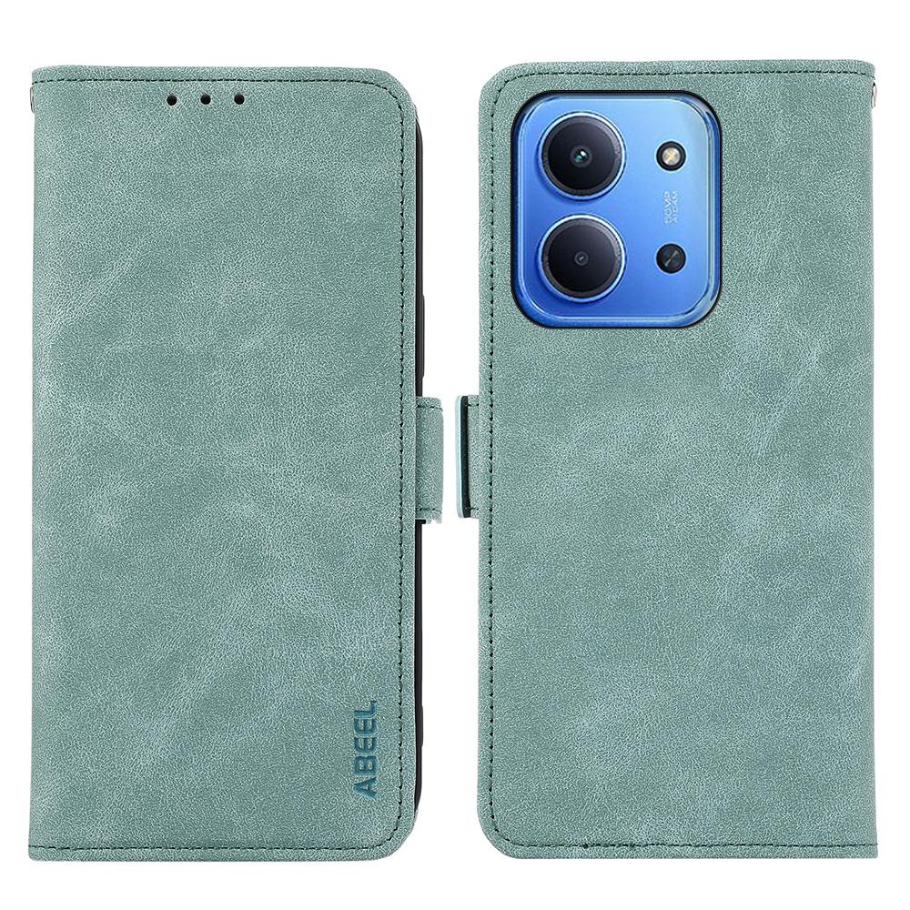 ABEEL For Xiaomi Redmi 15C 5G (EU) (173mm)/15C 4G (EU) (173mm) Case PU Leather Folio Stand View RFID Blocking Phone Cover