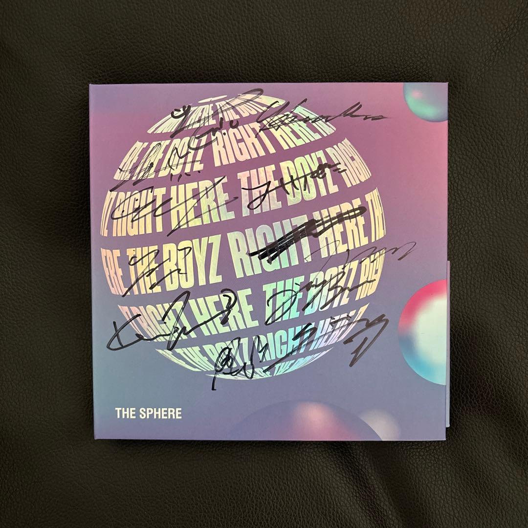 

[USED] THE BOYZ autographed CD