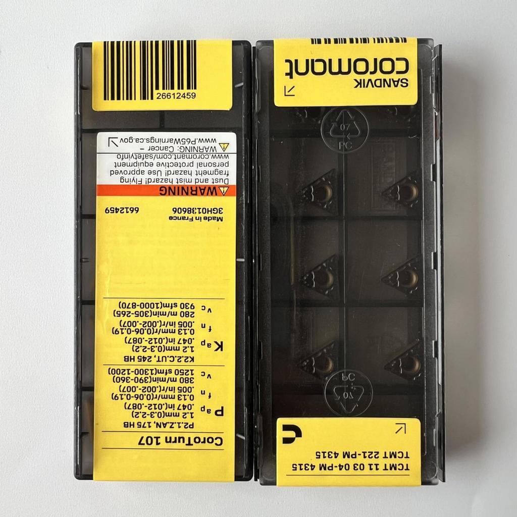 SANDVIK / TCMT110304-PM 4315 / Original Swedish hard alloy blade 10 Pcs