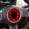 Real Soft Carbon Fiber Sticker For Fiat 500 Abarth 595 2012 2013 2014 2015 2016 2017 2018 2019 2020 2025 2025 2025 Car Steering
