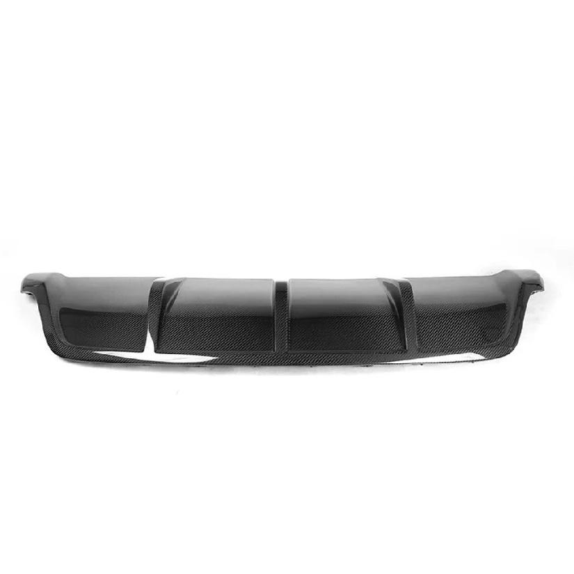Car Auto Rear Bumper Lip Diffuser Spoiler for BMW X6 E71 35i SUV Base Bumper 2008-2013 Rear Racing Body Kits Carbon Fiber/FRP