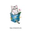 Washable Fashion Bag Thermal Patch For Clothing Denim Applique Iron On Patches Heat Transfer Stickers Clothes Decor