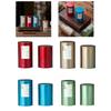Coffee Storage Jar Metal Tea Box Can for Loose Tea Smell Proof Container Leaf Tea Tinplate Containers Storage Gift Box