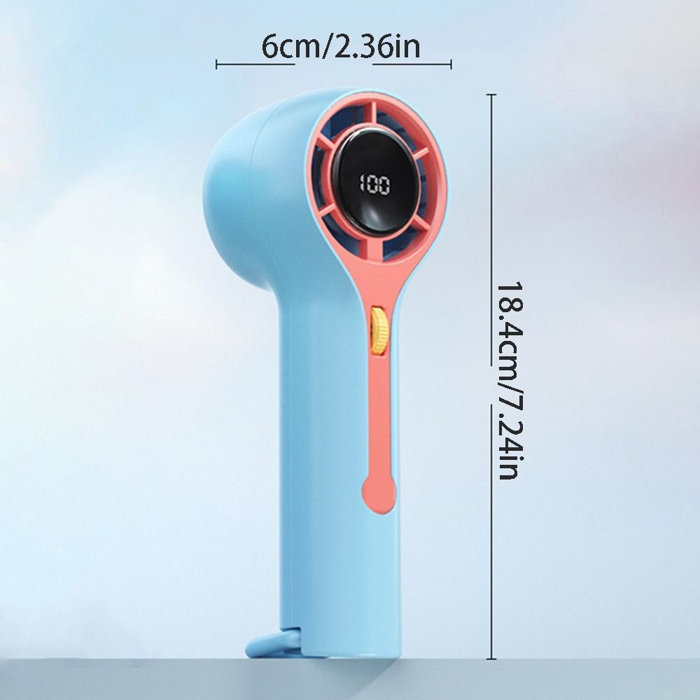 Low Noise Outdoor Portable Fan Fast Cooling Small Electric Fan Mini Handheld Fan  Home