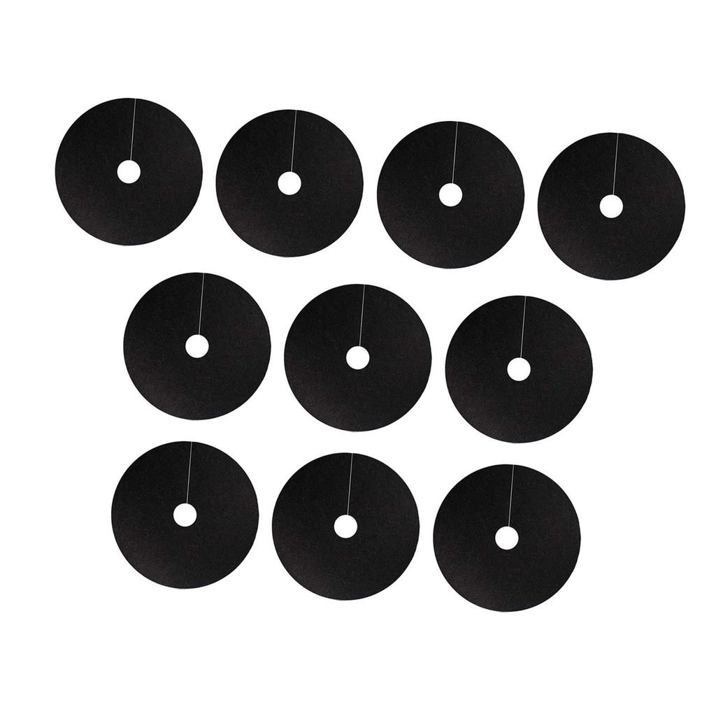 10x Tree Mulch Rings for Weed Control with 2.76" Hole Potted Plant Root Protection Landscaping Thickened 24 Inch Tree Protector
