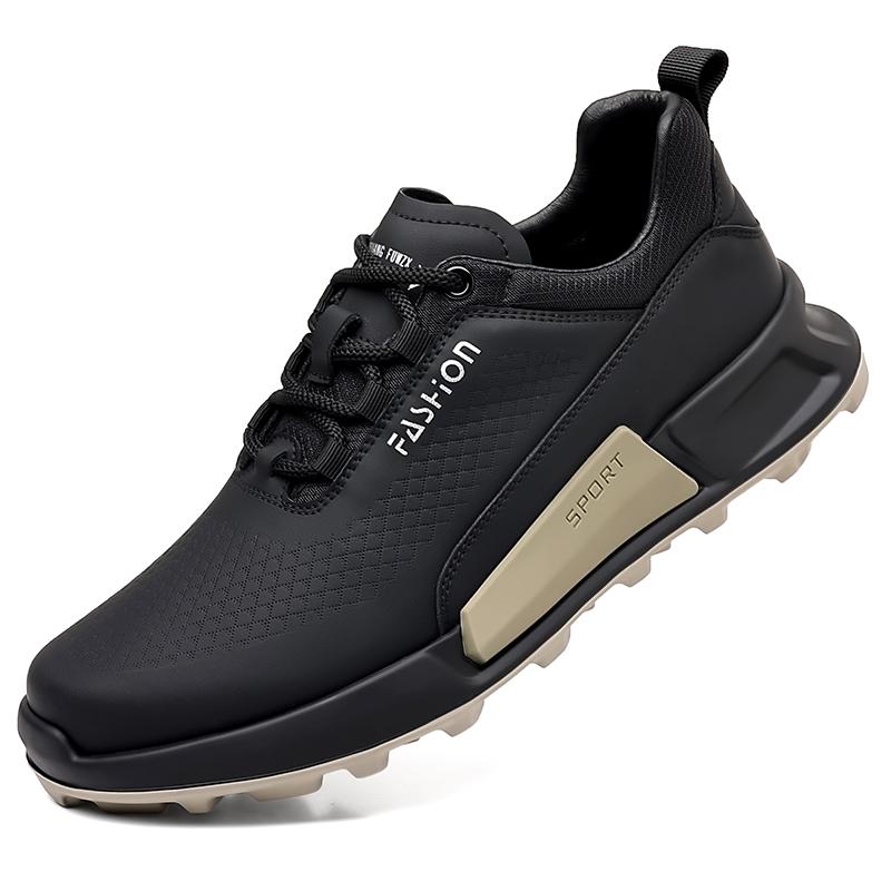 High-end Genuine Leather Men Shoes Outdoor Casual Sneakers Shoes for Men Fashion Sports Trendy Walking Original Outdoor Hiking