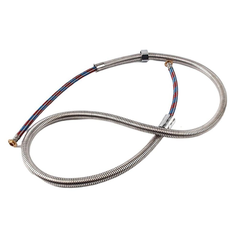 150cm Faucet Hose Replacement Telescopic Faucet Parts Professional Pull Out Shower Hose  Bathroom
