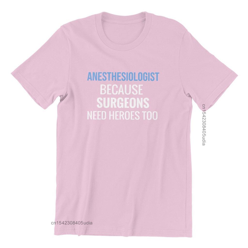 Anestesiologista Anestesiologia Anestesia Unissex Poly T-Shirt Kawaii Feminino Unissex Moda Tops Camisas Camisetas
