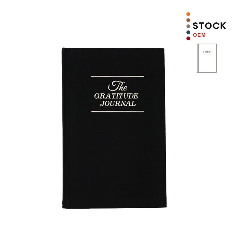 Ändern Sie das Original-Tagesdankbarkeitstagebuch mit Spiralbindung Stoffeinband 100 Blatt SYC für Glück Achtsamkeit Reflexion