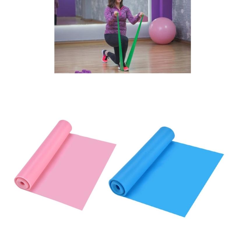 3Pcs Fitness Resistance Bands Yoga Workout Pull Rope Stretch Resistance Exercise Fitness Band for Stretching Enduring