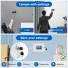 Universelle Thermostat-Verriegelungsbox mit Schlüsselschloss, durchsichtig, groß, zur Wandmontage, Thermostat-Schutzabdeckung, einfach zu installieren für Zuhause, Büro