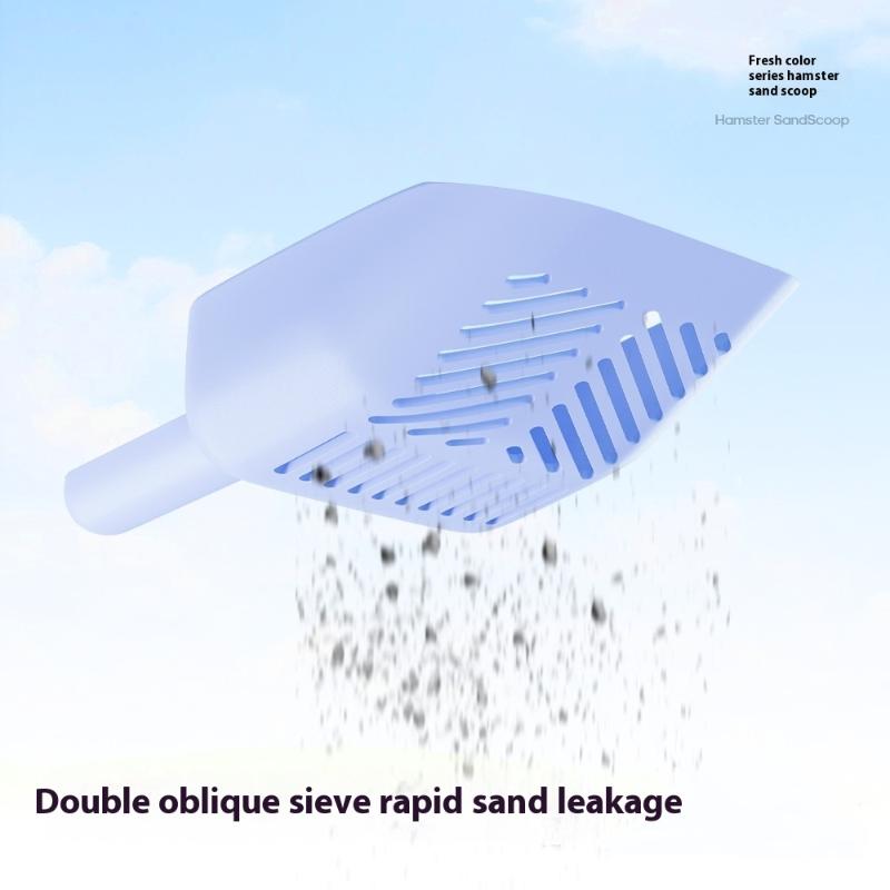 Hamster Badewanne Schaufel 1 Stück Badesand Schaufel für Kleintierkäfig Reinigungszubehör Kotentfernungswerkzeug