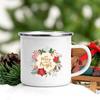 Enamel Breakfast Original Funny Cup for Tea Mug Beer Merry Christmas Mug Rare Cups of Coffee Unusual Mugs Drinkware Travel Cute