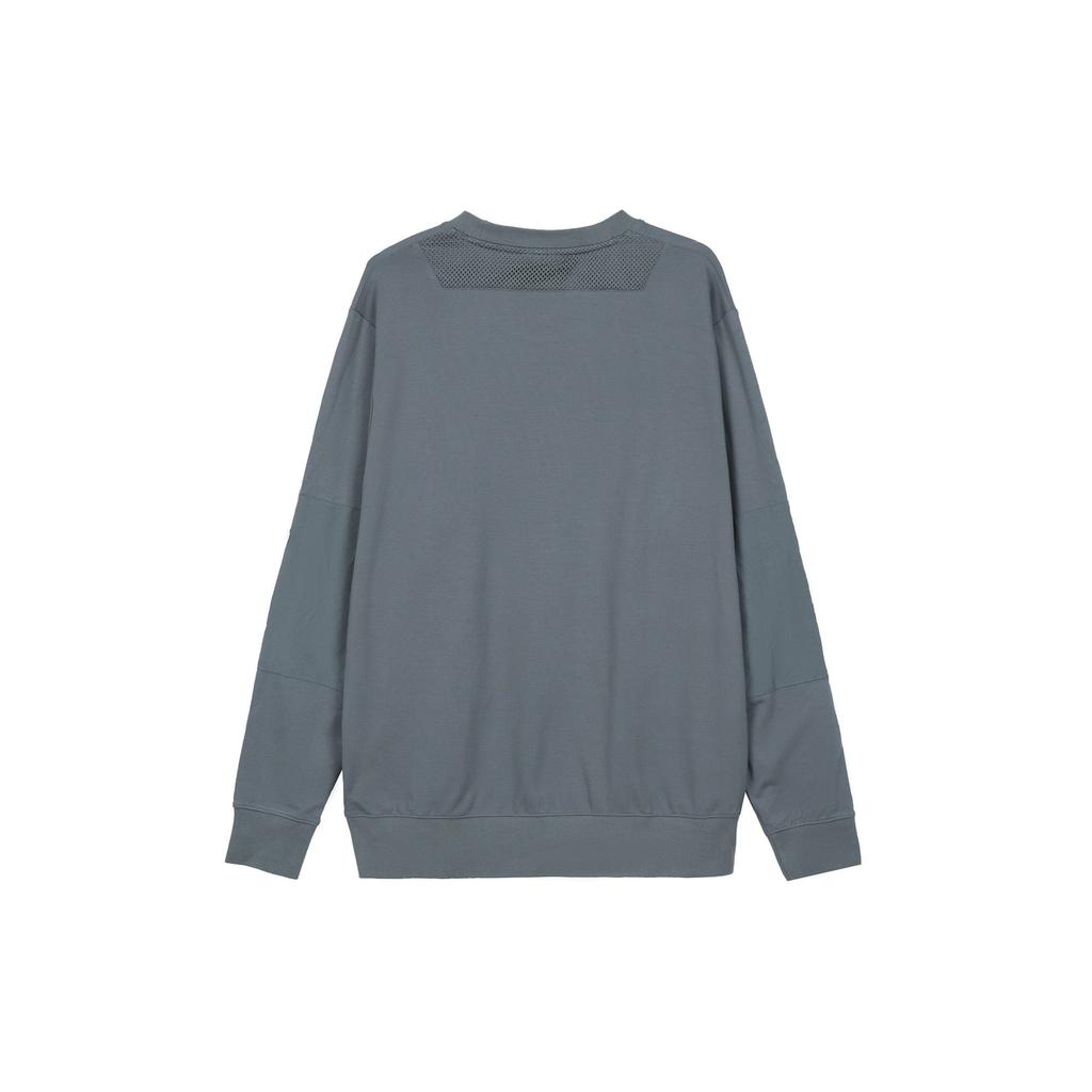 Nike Sweatshirts Men's Gray Crew Neck Moderate Regular DA0070-068