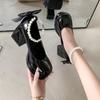Designer Shoes Women High Heels Mary Jane Shoes Pumps New Ladies White Women Heels Platform Shoes Women's Heels Zapatos De Mujer