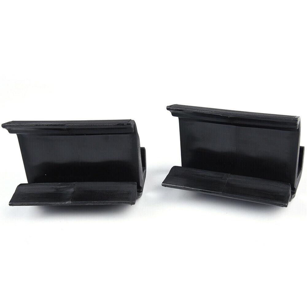 2Pcs Rear Window Soft Top Retainer Clip For Jeep Wrangler JK JKU 2007-2018 Black