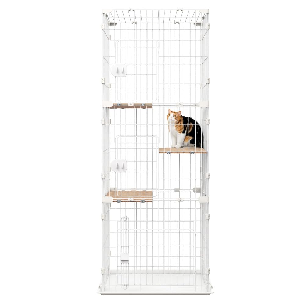 

Iris Ohyama Компактная клетка для кошек Natural 3 Tier Natural