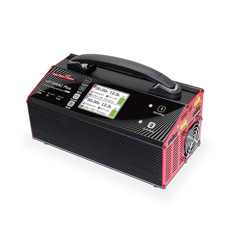 UP1200AC PLUS Dual Charger 2×600W 15A for 6–12S UAV Drone Batteries – Efficient and Safe Charging for Professionals and Hobbyists