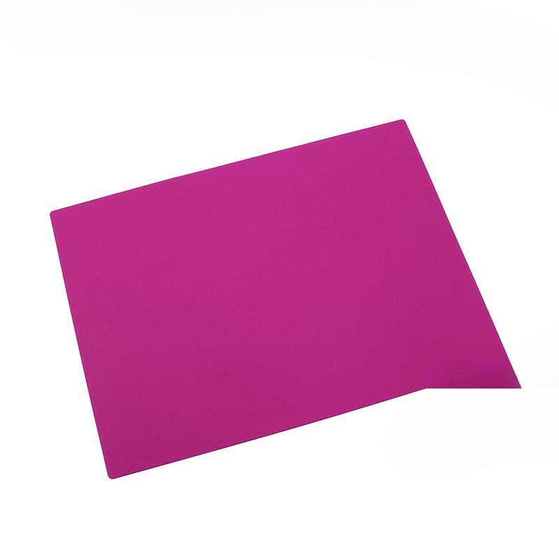 

Силиконовый коврик для подноса формата А4, однотонный, нескользящий, изоляционный, водонепроницаемый, силиконовый коврик для диспенсера воды для домашних животных 28x21cm розы красного