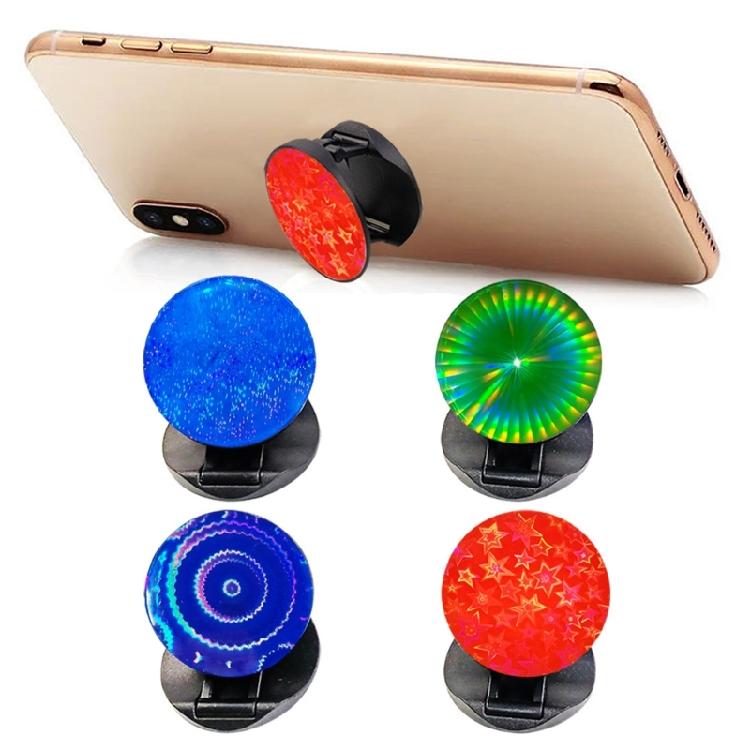 Phone Grip Silicone Mold Holographic Phone Holder Resin Mold Epoxy Jewelry Mold for Casting Badge Reel Keychain Hairclip