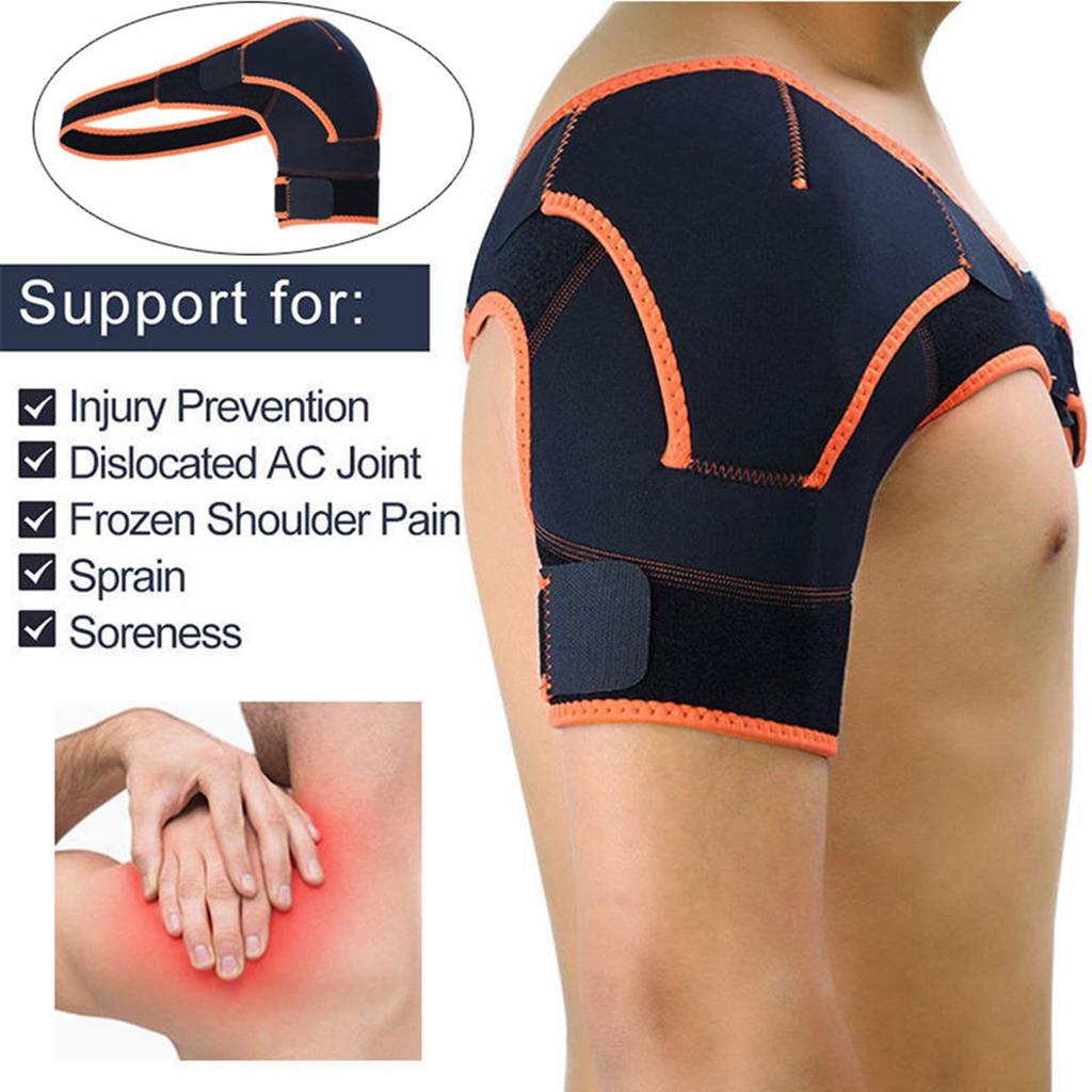 Adjustable Shoulder Support Brace Strap Joint Sport Gym Compression Bandage Wrap