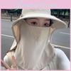 Summer Sun Protection Hat With Face Shield And Neck Cover For Women Outdoor Uv Sun Hat