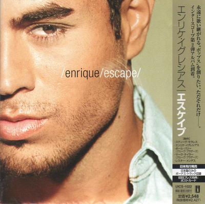 CD ENRIQUE IGLESIAS  Escape UICS1022 Interscope 2001 Japan Rock Used