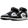 New Jordan 1 Mid 'Satin Grey Toe' 852542-011