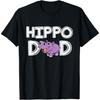 T-shirt Hippo Papa Hippopotame Papa Cadeau Fête des Pères T-shirt Hippo