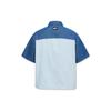 Levis Color Block Loose Fit Short Sleeve Shirt Men Shirts Blue A6394-0001
