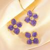 Elegant Stainless Steel Floral Jewelry Set | Durable, Easy To Maintain, Ideal for Daily Wear, Vacations, and Gifts for Wives or Girlfriends