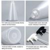 2 Pack Clear Spray Bottle 500ML Hair Spray Bottle Portable Water Spray Bottle  for Cleaning
