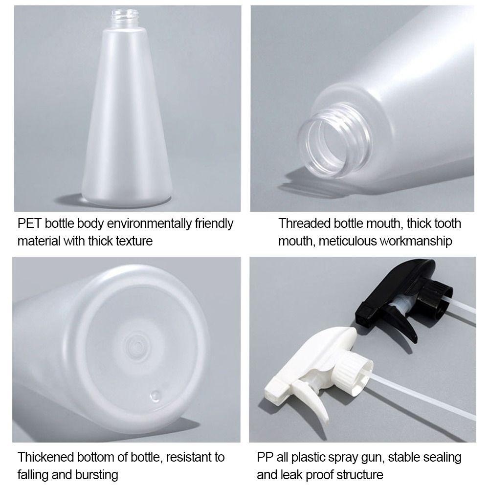 2 Pack Clear Spray Bottle 500ML Hair Spray Bottle Portable Water Spray Bottle  for Cleaning