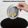 3Pcs Metal Kitchen Sink Strainer Basket Corrosion Resistant Mesh Sink Debris Catcher for Effective Food Waste Enduring