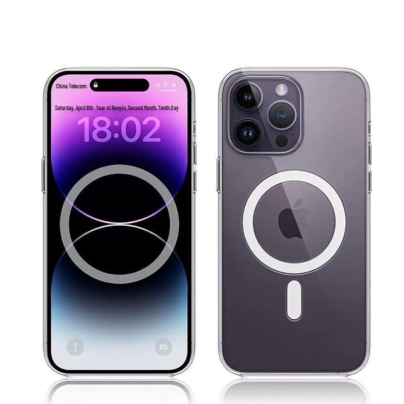 Influencer Magnetic iPhone 16 Pro Case: Animation Pop-up, MagSafe, Drop-proof, Protective for Apple 13.